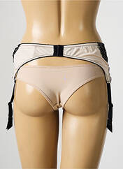 Guêpière/Porte-jarretelle noir AMBRA pour femme seconde vue