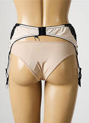 Guêpière/Porte-jarretelle noir AMBRA pour femme seconde vue