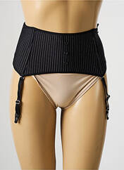 Guêpière/Porte-jarretelle noir MARLIES DEKKERS pour femme seconde vue