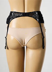 Guêpière/Porte-jarretelle noir MILLESIA pour femme seconde vue