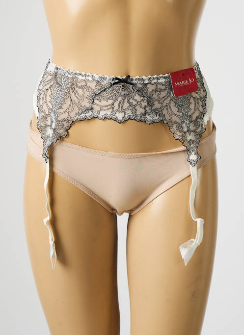 Guêpière/Porte-jarretelle blanc MARIE JO pour femme