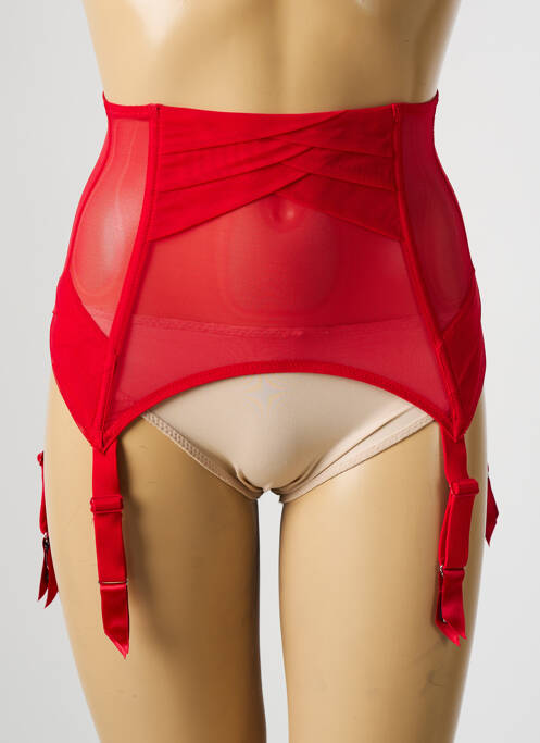 Guêpière/Porte-jarretelle rouge CHANTAL THOMASS pour femme