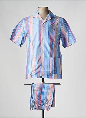 Pyjama bas short bleu ARTHUR homme