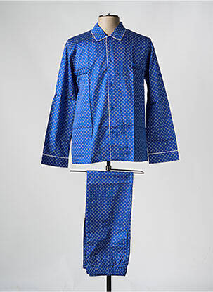 Pyjama coupe droite bleu HOM homme