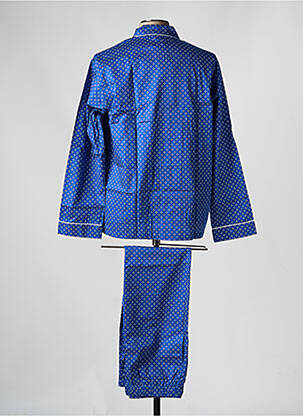 Pyjama coupe droite bleu HOM homme