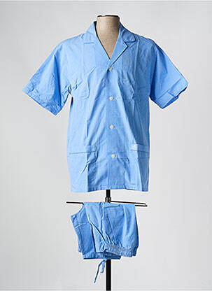 Pyjama bas short bleu CHRISTIAN CANE homme