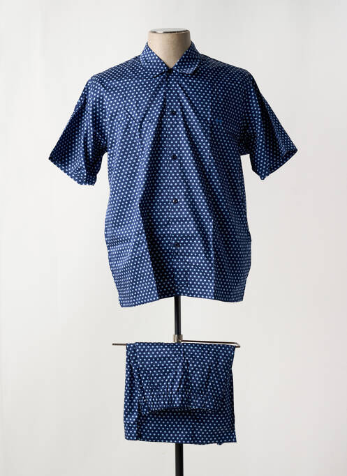 Pyjashort imprimé fantaisie bleu HOM homme