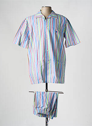 Pyjama bas short bleu ARTHUR homme