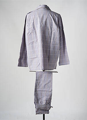 Pyjama coupe droite gris CHRISTIAN CANE homme