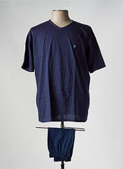 Pyjashort bleu MASSANA pour homme seconde vue