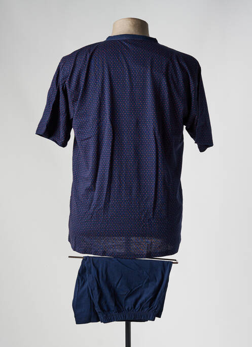 Pyjashort bleu MASSANA pour homme