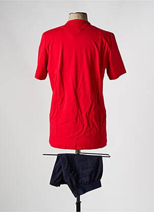 Pyjashort col rond rouge EDEN PARK homme
