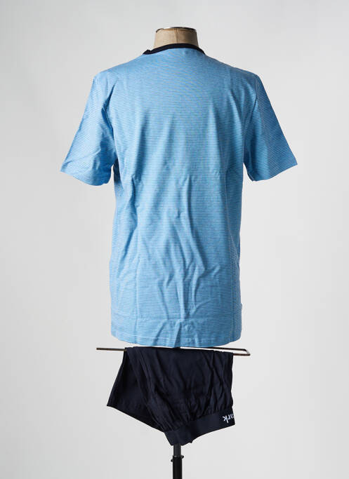 Pyjashort bleu EDEN PARK pour homme