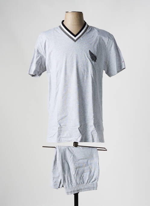 Pyjashort gris EDEN PARK pour homme