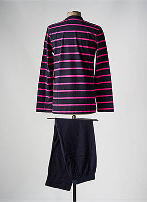 Pyjama tissage jersey noir EDEN PARK homme