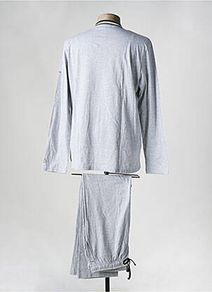 Pyjama col v gris EDEN PARK homme