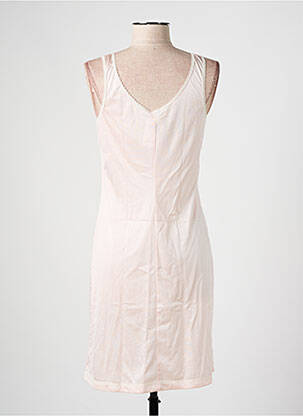 Jupon /fond de robe tissage satiné rose MARJOLAINE femme