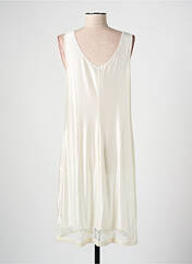 Jupon /Fond de robe beige MARJOLAINE pour femme seconde vue