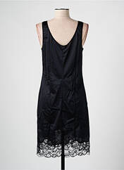 Jupon /Fond de robe noir MARJOLAINE pour femme seconde vue