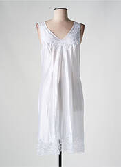 Jupon /Fond de robe blanc MARJOLAINE pour femme seconde vue