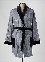Robe de chambre col v gris HOM homme