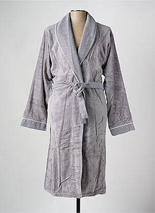 Peignoir col v gris HUGO BOSS homme