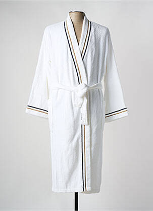 Peignoir poches blanc YVES DELORME homme