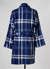 Robe de chambre bleu ARTHUR pour homme seconde vue