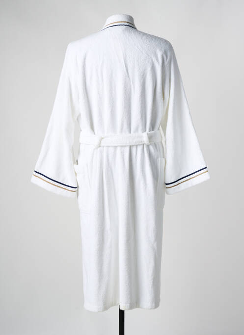 Peignoir poches blanc YVES DELORME homme