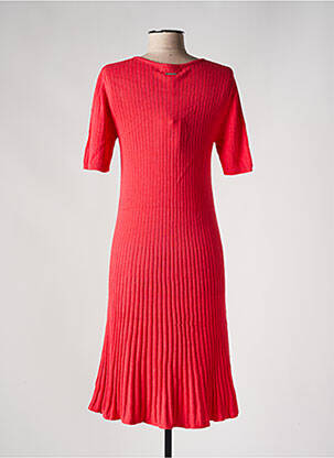 Robe mi-longue manches courtes manches courtes orange RAGWEAR femme
