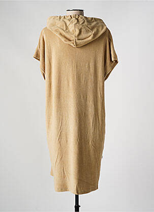 Robe courte manches courtes manches courtes beige RAGWEAR femme