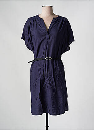 Robe courte manches courtes manches courtes bleu RAGWEAR femme