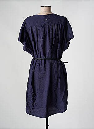 Robe courte manches courtes manches courtes bleu RAGWEAR femme