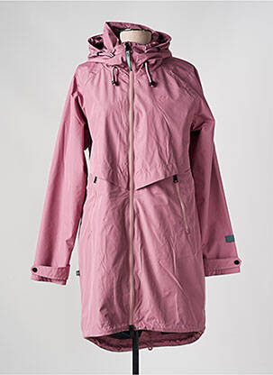 Imperméable poches a capuche rose RAGWEAR femme