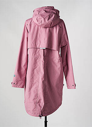 Imperméable manches longues a capuche rose RAGWEAR femme