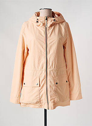 Imperméable poches a capuche orange RAGWEAR femme