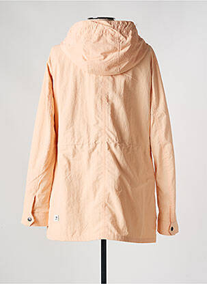 Imperméable finition intérieure doublure satiné a capuche orange RAGWEAR femme