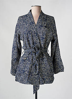 Veste kimono manches longues bleu RAGWEAR femme