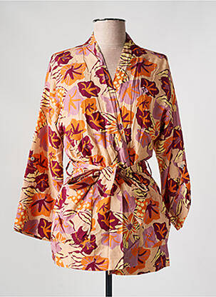 Veste kimono manches longues orange RAGWEAR femme