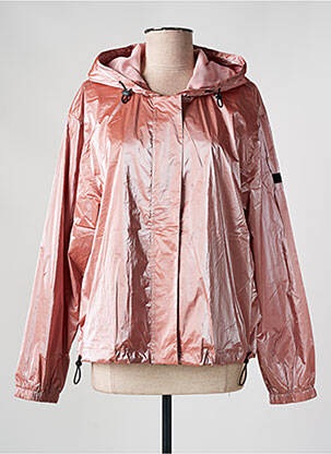 Coupe-vent poches a capuche rose RAGWEAR femme