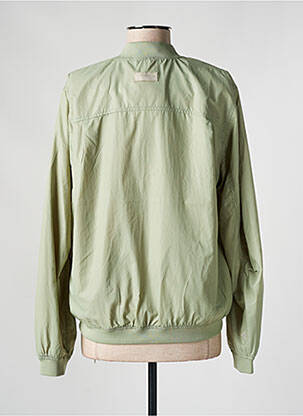 Blouson effet matière satinée vert RAGWEAR femme