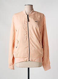 Blouson effet matière satinée orange RAGWEAR femme