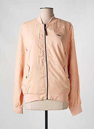 Blouson effet matière satinée orange RAGWEAR femme
