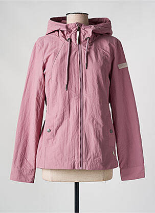 Coupe-vent manches longues a capuche violet RAGWEAR femme