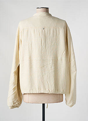 Veste casual col rond beige RAGWEAR femme