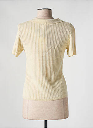 Gilet manches courtes fermeture boutonnée sur le devant beige RAGWEAR femme