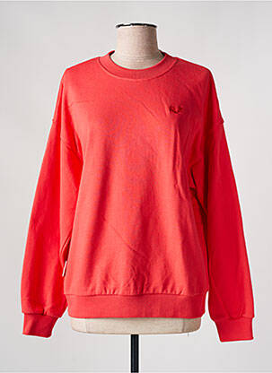 Sweat-shirt stretch manches longues orange RAGWEAR femme