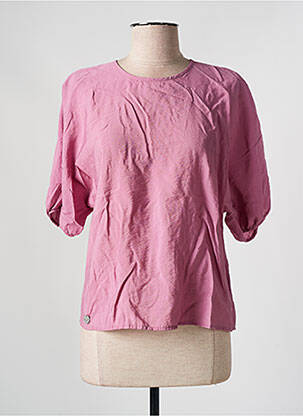 Blouse col rond manches courtes violet RAGWEAR femme