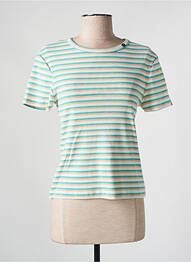 T-shirt stretch manches courtes beige RAGWEAR femme