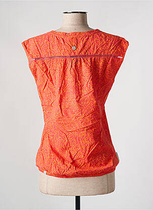 Blouse imprimé fleurs sans manche orange RAGWEAR femme